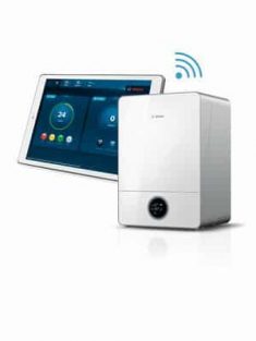 HomeCom auf iPad mit Condens9000iW verlinkt