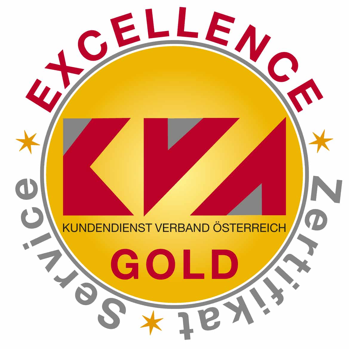 Kundendienst Verband Österreich Gold Auszeichnung
